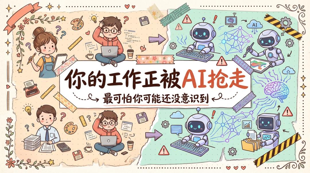 你的工作正被AI抢走，最可怕你可能还没意识到